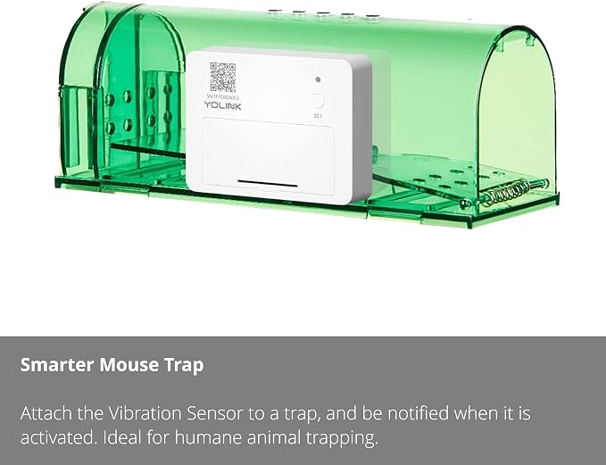 YoLink LoRa Smart Vibration Sensor; Smart Shock, Glass Break, Movement Detector - Image 4