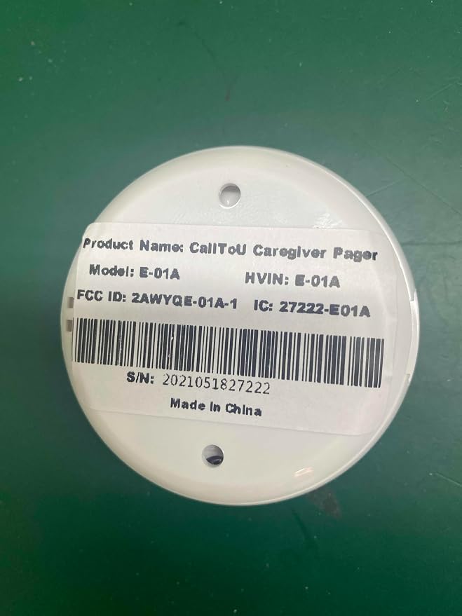 CallToU Wireless Caregiver Pager Nurse Calling System 1000+ft Call Bell Patients - Image 8