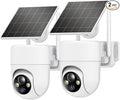 Oculview 2K Solar Security Cameras Wireless Outdoor, Cameras by Oculview