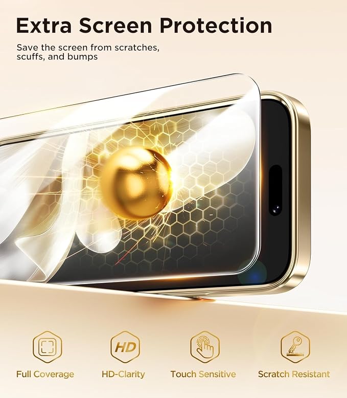 Magnetic Glossy Case for iPhone 17 Pro, iPhone 17Pro Phone Case Slim Clear - Image 5