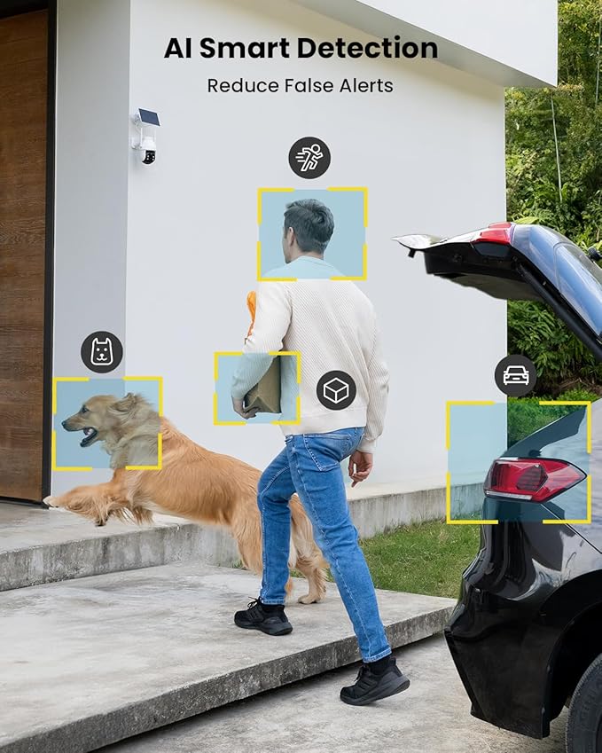ieGeek Solar Security Cameras Wireless Outdoor, 2K WiFi Camera - Image 5