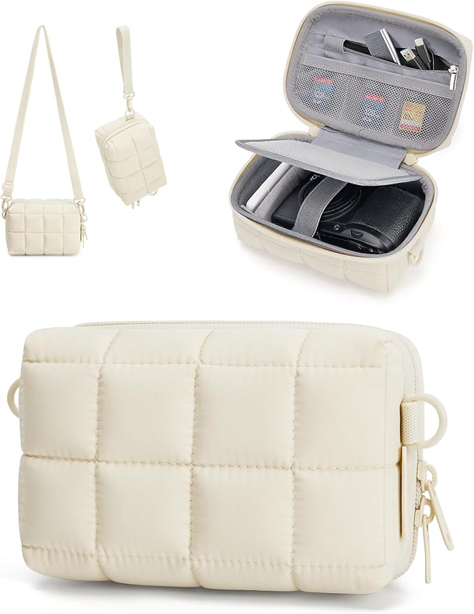 BAGSMART Digital Camera Case, Protective Puffy Camera Case by BAGSMART