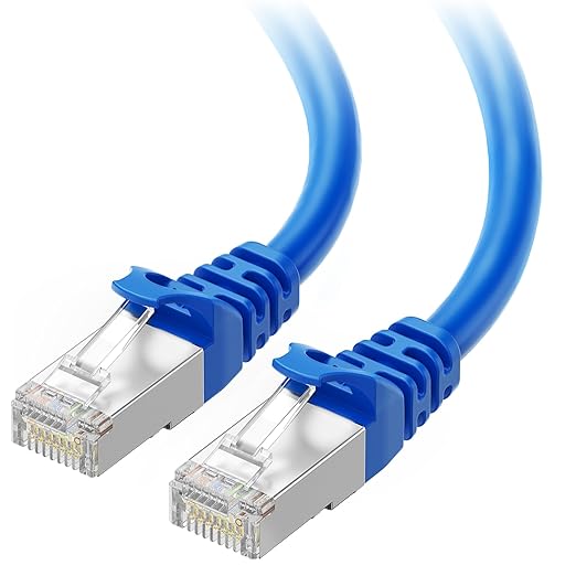Cable Matters 10Gbps Snagless Shielded Cat 6A Ethernet Cable - 5ft by CableMatters