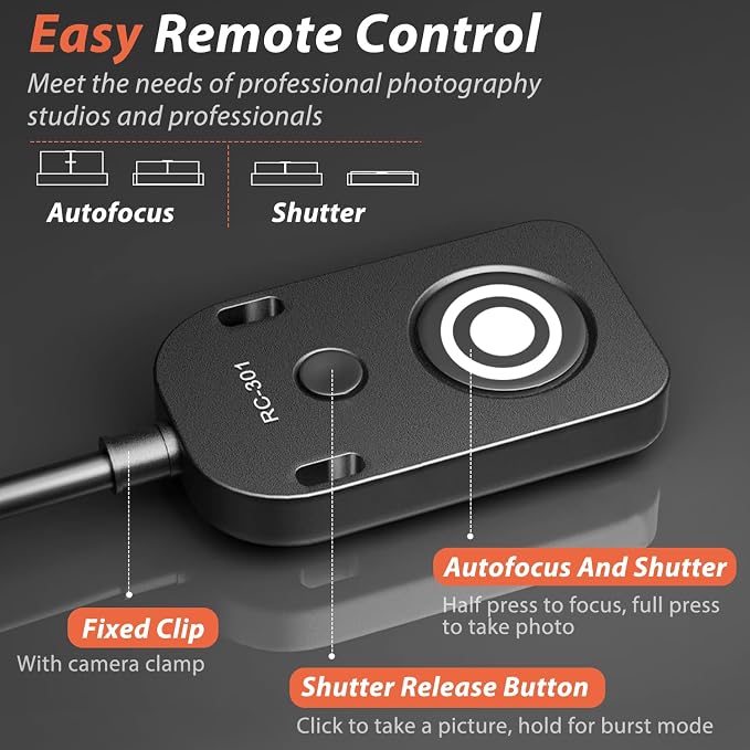 for NK Remote Cable RC301-DC2 Small Shutter Release Remote controlDF, Z5.Z6.Z6II - Image 9