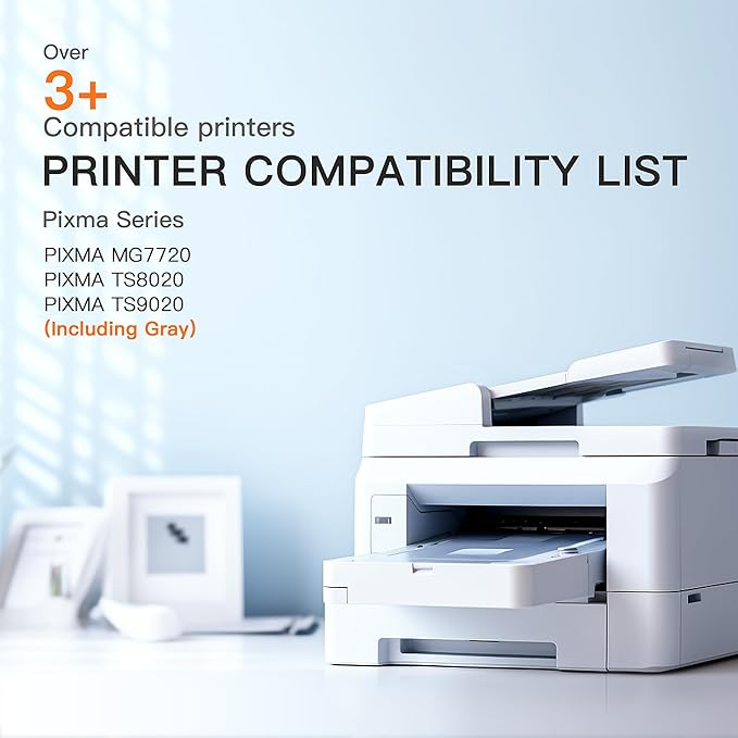 E-Z Ink 270 271 XL Ink Cartridges Compatible for Canon PGI-270XL CLI-271XL 6 Color Value Pack, use with TS9020 MG7720 TS8020 MG5720 MG5721 MG5722 MG6820 MG6821 MG6822 TS5020 TS6020 Printer