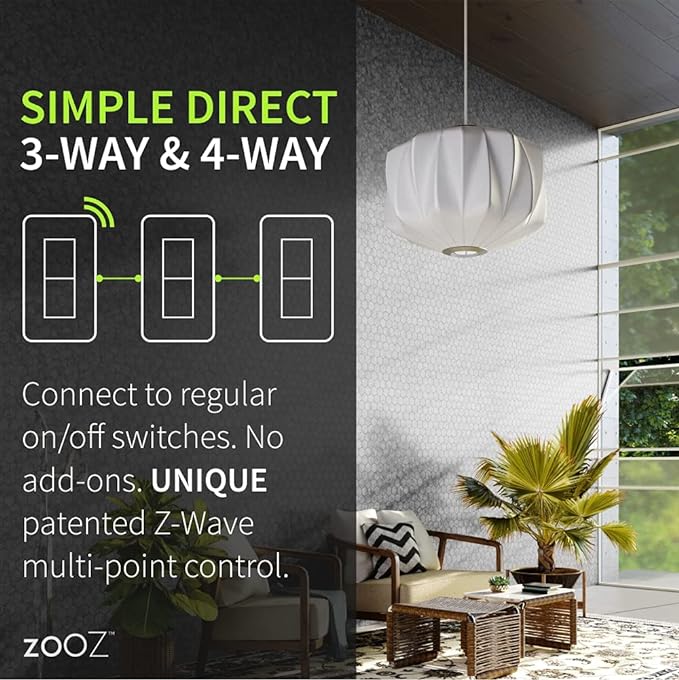 Zooz 800 Series Z-Wave Long Range S2 On Off Switch ZEN76 800LR - Image 3