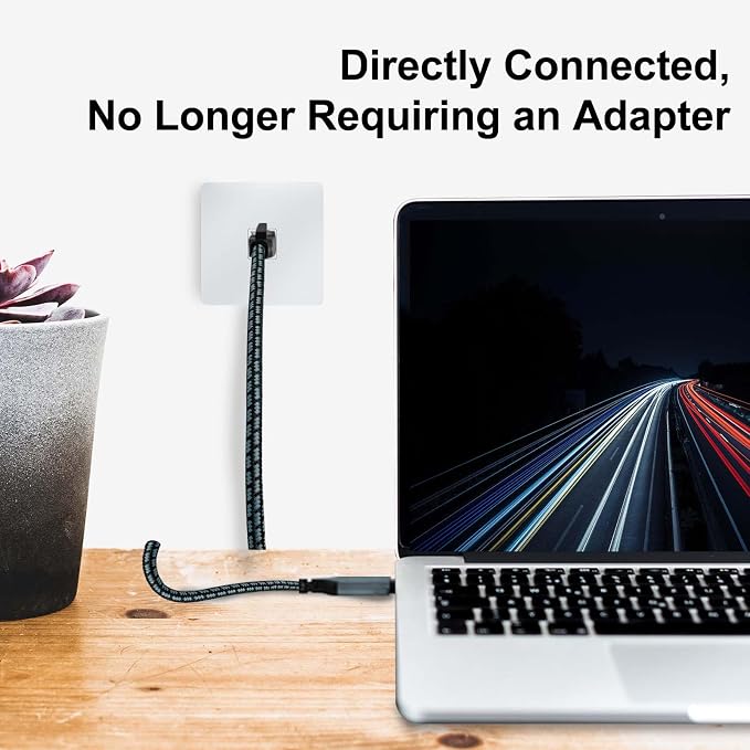 USB C to Ethernet Cable, 20 Feet Type C to Gigabit Ethernet Cable, USB C to - Image 3