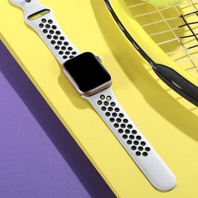 Lerobo Compatible with Apple Watch Band 41mm 40mm 38mm Series 11 10 42mm Women - Image 2