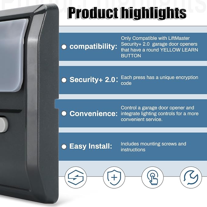 882LMW Multi-Function Wall Control Panel Compatible only - Image 4