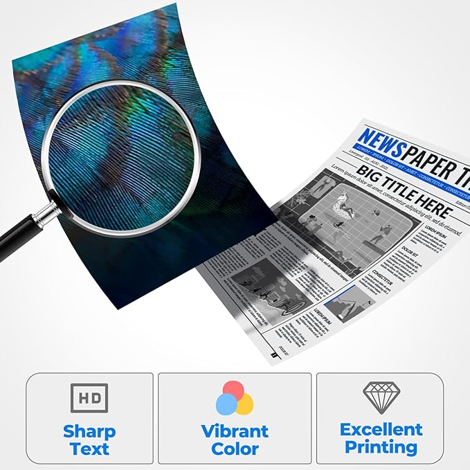 31 Ink Bottle Set, 32XL Black Ink Bottle Set Compatible with HP Smart Tank Ink 7602 5101 651 6001 5000 5103 7301 7001 7302 Printers, 31 32XL Black Ink for Smart Tank 551 5102 7002 7006, 8Pack