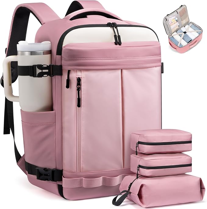 LOVEVOOK 50L Travel Backpack for Women, Airline Approved Carry On Luggage by LOVEVOOK