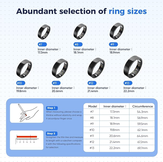 BIEMHA IP68 Waterproof Smart Ring - Image 2