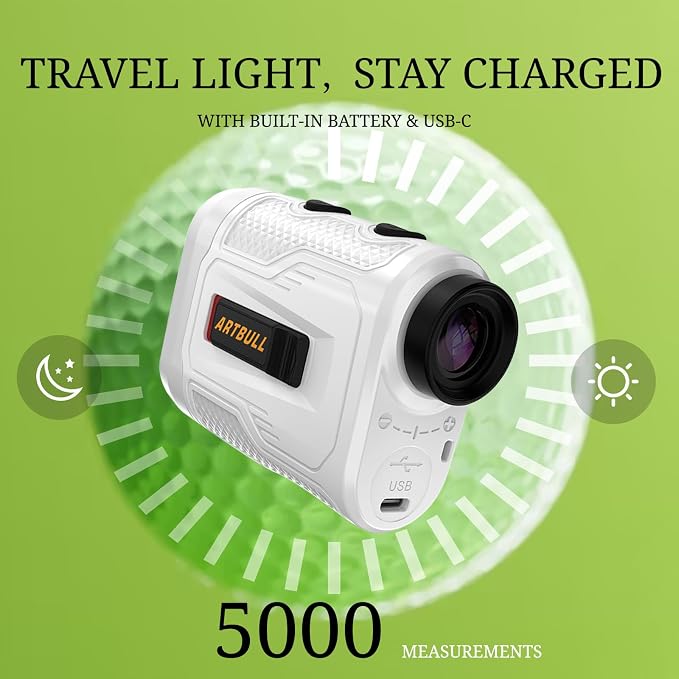 7 in 1 Golf Laser Rangefinder 6X Magnification - Image 3