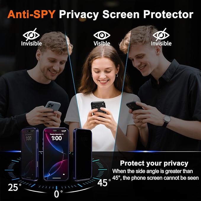 for iPhone 14 Plus Case with Privacy Screen Protector and Camera Protection - Image 7