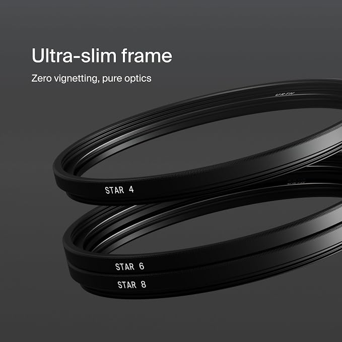 Urth 62mm 3-in-1 Star Lens Filter Kit — 4, 8 Point Starburst Effects - Image 4