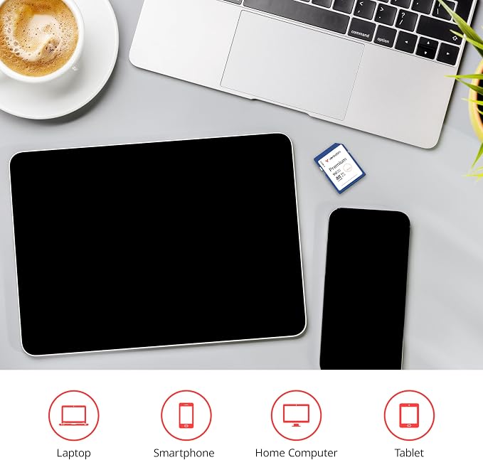 Verbatim 8GB Premium SDHC Memory Card, UHS-I V10 U1 Class 10 - Image 4