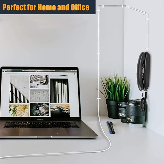 15FT Telephone Extension Cord Cable, Landline Phone Line Wire - Image 7