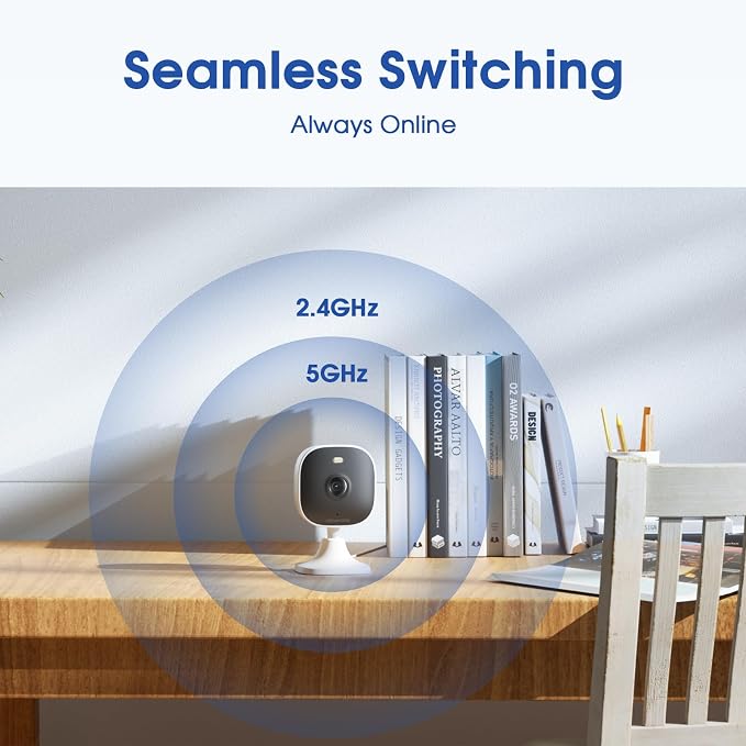 4MP Indoor Cameras for Home Security, Outdoor Security Camera Indoor, 2.4g/5g - Image 5