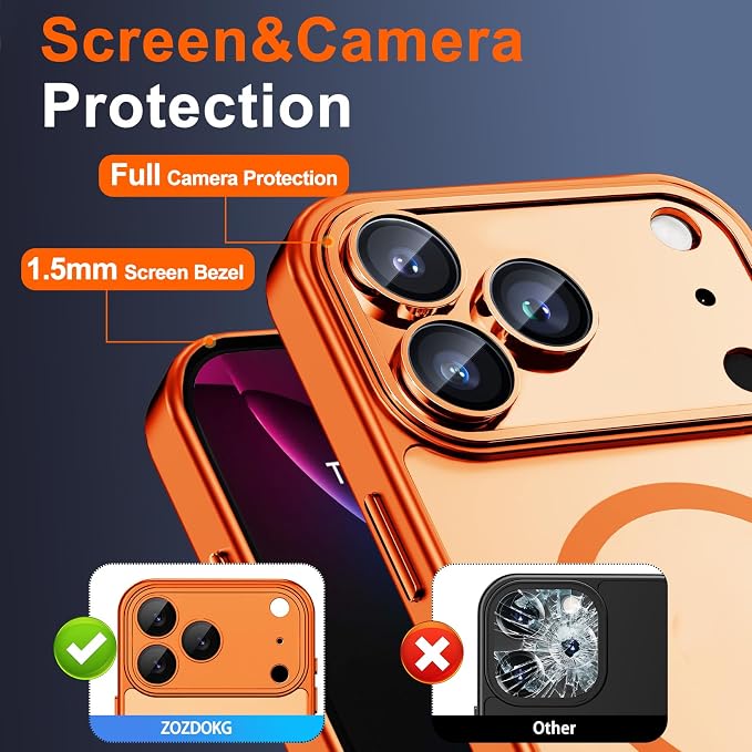 for iPhone 17 Pro Case with Privacy Screen Protector and Camera Protection - Image 6