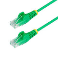 StarTech.com 7ft Green Slim CAT6 Ethernet Cable, Snagless RJ45, 28AWG Pure Bare by StarTech