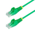 StarTech.com 5ft Green Slim CAT6 Ethernet Cable, Snagless RJ45, 28AWG Pure Bare by StarTech