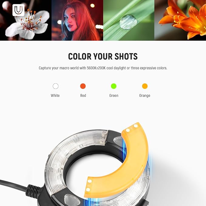 NEEWER RF1-S Marco Ring Flash Light Compatible - Image 8