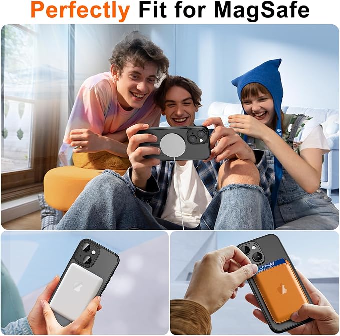 for iPhone 15 Case with Privacy Screen Protector and Camera Protection - Image 4
