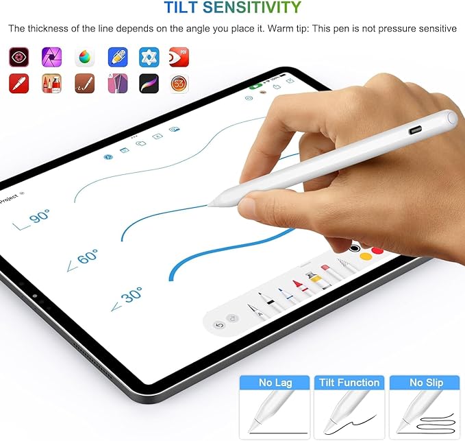 HATOKU Pencil 2nd Generation for Apple iPad, iPad Pencil - Image 4
