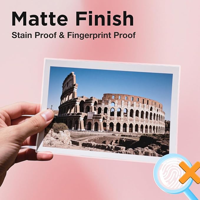 Matte Laminating Sheets 9 x 11.5 Inches, 3 Mil Thick, 100 Pack,Clear Anti-Glare 8.5 x 11 Matte Thermal Laminating Pouches for Letter Size (100)