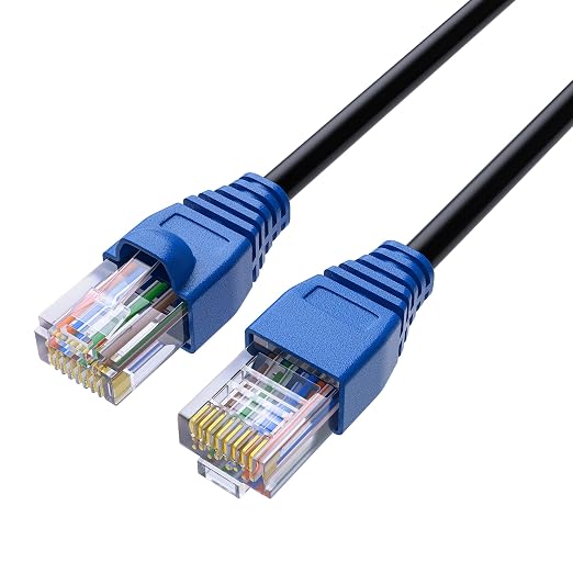 Cat5e Outdoor Ethernet Cable 250 Feet, Cat 5e Heavy Duty Internet Network LAN - Image 7