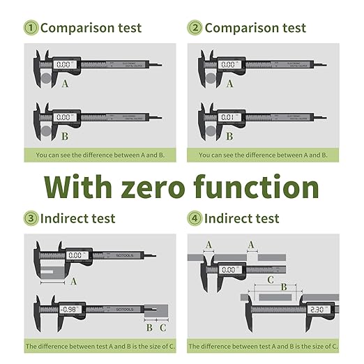 Digital Caliper 0-8" Measuring Tool - Image 4