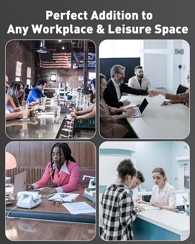 Uniclife Acrylic Business Card Holder for Desk 1 Slot Clear Horizontal Business Card Stand for Men & Women Desktop Name Card Display Stand Card Organizer for Office Home Exhibition, 60 Card Capacity