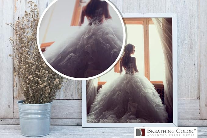 Optica One is a Luxurious 300 gsm Smooth Matte Fine Art Inkjet Paper Featured in a 24"x40' Roll; Its Bright White Color Makes It Ideal for Black and White and Color Prints.