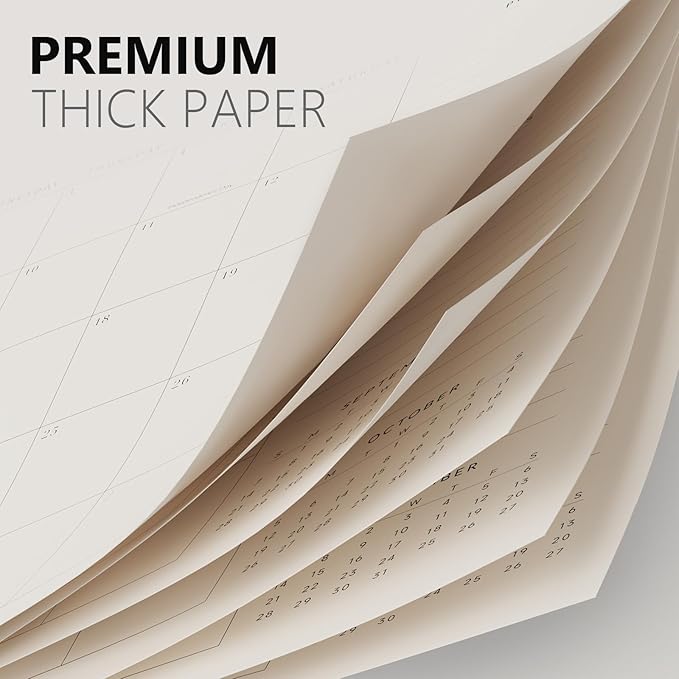 Jotsome Desk Calendar 2025-2026, Academic Desk Pad Calendar From July 2025 to December 2026 14x10.5 inch, Desk Blotter Calendar for Home and Office, Easy Planning (Jul 2025 - Dec 2026, Large)