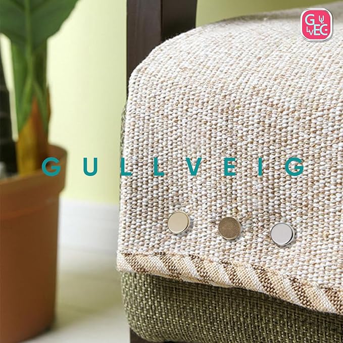 Gullveig Silver Push Pins and Thumb Tacks: Heavy Duty Flat Upholstery, Long Carpet Tacks, and Decorative Nails for Wood and Fabric, 50 Count