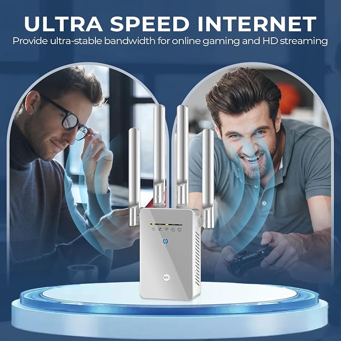 WiFi Extender Signal Booster, Long Range Internet Booster Extender - Image 5