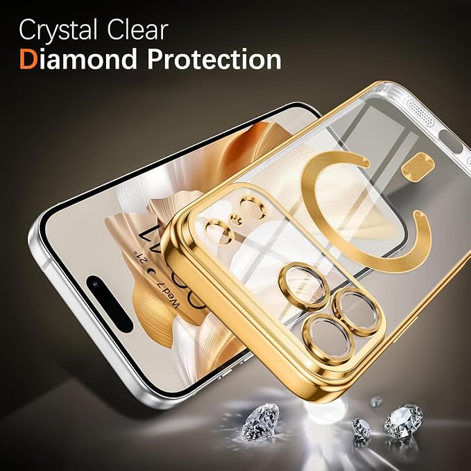 Magnetic Glossy Case for iPhone 17 Pro Max, iPhone 17 ProMax Phone Case Slim - Image 2