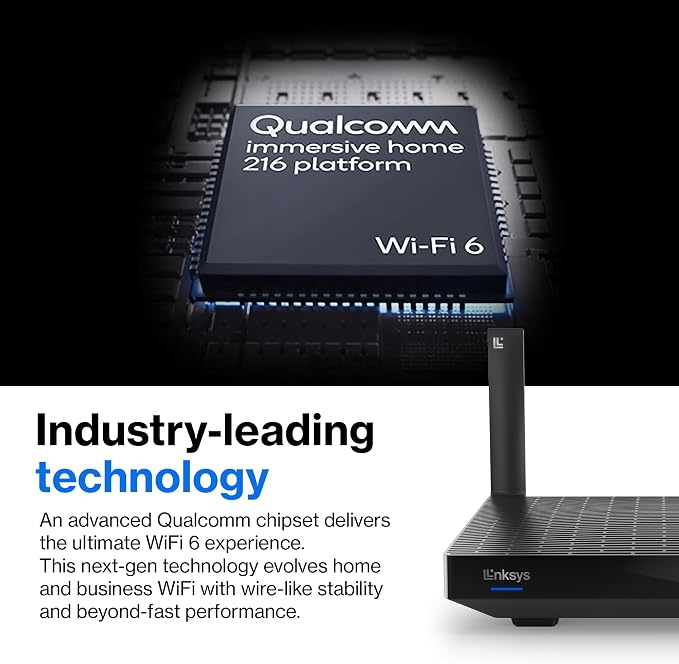 Linksys MR20EC | Dual-Band Mesh WIFI 6 Router | 3.0 Speeds | Connect 25+ - Image 8