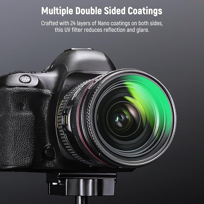 NEEWER 67mm MC UV Protection Filter 24 Layer Multi Resistant Nano Coatings/HD - Image 3