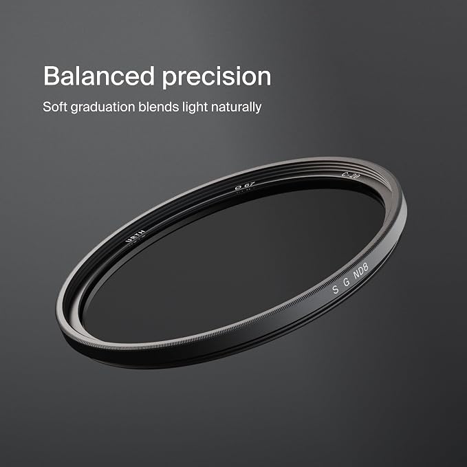 Urth 95mm Soft Graduated ND8 Lens Filter — 3-Stop, HD Optical Glass 20-Layer - Image 2