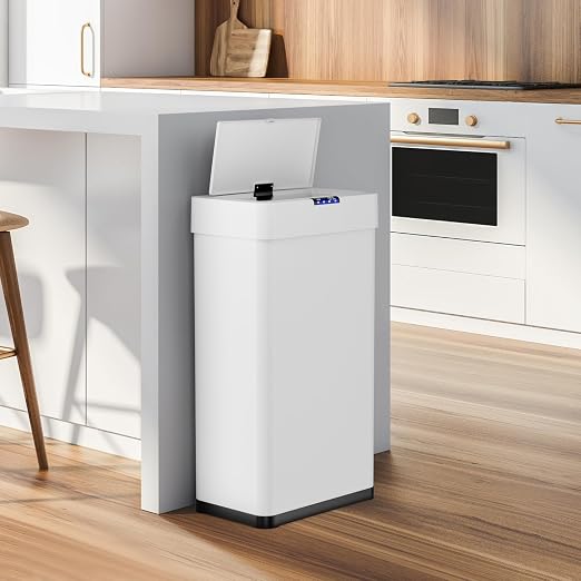 Sensor Trash Can, Touchless Motion Sensor Trash Bin, Smart Automatic Garbage Can - Image 7