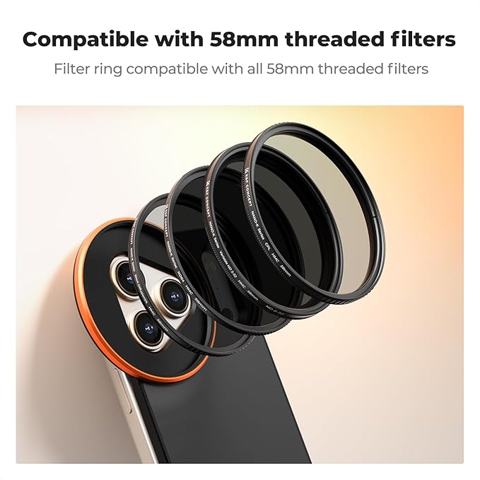 K&F CONCEPT Double-Sided Magnetic Lens Filter Mount Adapter - Image 6