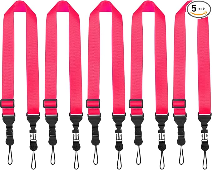 FIEIL 5 Pack Nylon iPad Strap, Adjustable Camera Neck Strap, Comfortable by FIEIL