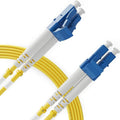 BEYONDTECH 15m LC to LC Fiber Patch Cable – UPC Single-Mode Duplex Fiber Optic by Beyondtech