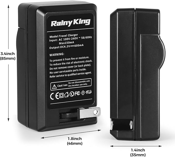 NB-7L Battery Charger for Canon PowerShot G10, SX30 - Image 5