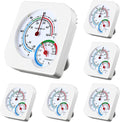 Kathfly 12 Pcs Indoor Thermometer and Humidity Gauge Indoor Mini Thermometer by Kathfly