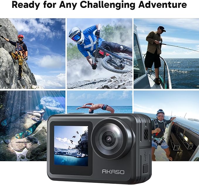 AKASO Brave 7 LE 4K30FPS 20MP WiFi Action Camera - Image 8