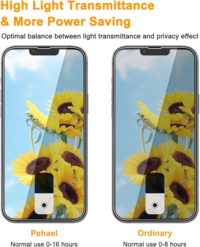 PEHAEL 3 Pack for iPhone 17e/iPhone 16e/iPhone 14/iPhone 13/iPhone 13 Pro - Image 3