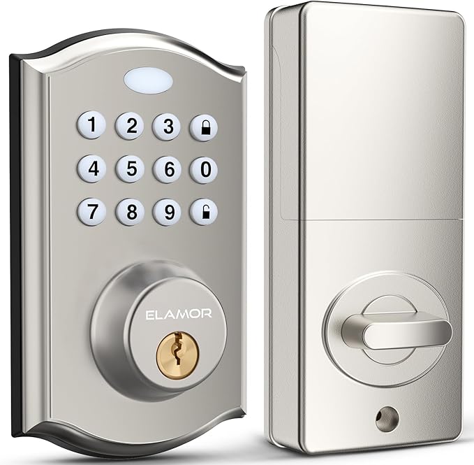 Keyless Entry Door Lock by ELAMOR