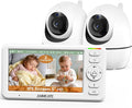 ANMEATE 5" Split Screen Baby Monitor by ANMEATE
